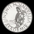 200 Kč/1999 - Akadémia výtvarných umení - 200. výročie založenia