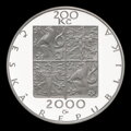 200 Kč/2000 - Zdeněk Fibich - 100. výročie narodenia