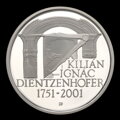 200 Kč/2001 - 250th anniversary of the death of Kilian Ignac Dientzenhofer