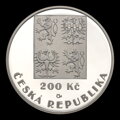 200 Kč/2001 - Český futbalový zväz - 100. výročie založenia