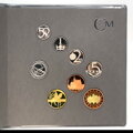 Sada obehových mincí Českej republiky 2004 proof