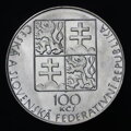 100 Kčs/1990 - Bohuslav Martinu - 100. výročie narodenia