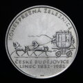 100 Kčs/1982 - Konská železnica České Budějovice - Linec