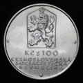 100 Kčs/1982 - Konská železnica České Budějovice - Linec