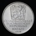 100 Kčs/1978 - Karol IV. - 600. výročie úmrtia