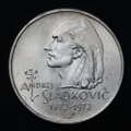 20 Kčs/1972 - Andrej Sládkovič - 100th  anniversary of the death - variant