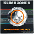 Nemecko - Klimatické pásma Zeme, subtropické pásmo - 5 x 5 Euro 2018 