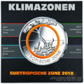 Germany - The Earth's Climate zones - Subtroppical Zone - 5 x 5 Euro 2018 