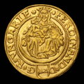 Averz kremnického dukátu Ferdinanda I. 1533 KB