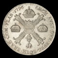 František I. - toliar krížový 1796 A