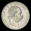 František Jozef I. - 2 Florin 1887 bz