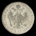 František Jozef I. - 2 Florin 1887 bz