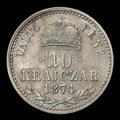 FRANZ JOSEPH I. - 10 kreuzer 1874 KB VALTÓ PÉNZ