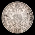 FRANCIS JOSEPH I. - federal thaler 1866 A