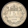 František Jozef I. - 5 Koruna 1908 KB