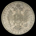 František Jozef I. - 1 Florin 1859 A variant bez bodky za REX