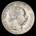 František Jozef I.- 1 Florin 1879 bz 