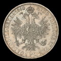 Reverz mince František Jozef I. - 1 Florin 1860 A 