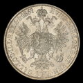 Reverz František Jozef I. - 1 Florin 1861 A