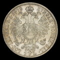 Reverz mince František Jozef I. - 1 Florin 1879 bz