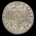Reverz mince XV. grajciar 1674 Viedeň