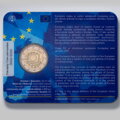 2 EURO/2015 - Vlajka Európskej únie - 30. výročie narodenia - Coin Card