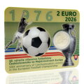 2 EURO/2026 - 50. výročie víťazstva futbalistov Československa na Majstrovstvách Európy - CoinCard