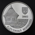 200 Sk/2002 - Vlkolínec - averz mince