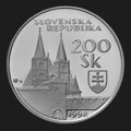 Averz mince 200 Sk/1998 - Spišský hrad - Svetové dedičstvo UNESCO 