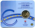 2 EURO/2009 - Hospodárska a menová únia - 10. výročie vzniku - Coin card