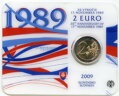 2 EURO/2009 - 20. výročie 17. novembra 1989 - Coin card