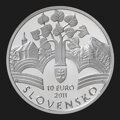 10 Euro/2011 - 150th anniversary of the adoption of the Memorandum of the Slovak Nation