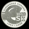 1000 Sk/2008 - Farewell to the Slovak Koruna