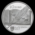 Obverse - 10 EURO/2017 - Božena Slančíková Timrava – 150th anniversary of the birth