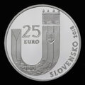 Obverse - 25 EURO/2018 - 25th anniversary of the establishment of the Slovak Republic
