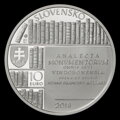 Obverse - 10 EURO/2018 - Adam František Kollár - 300th anniversary of the birth 