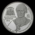 10 EURO/2019 - Alexander Rudnay - 200. výročie vymenovania za ostrihomského arcibiskupa