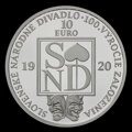 Averz mince - 10 EURO/2020 - Slovenské národné divadlo - 100. výročie založenia