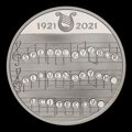 Averz mince - 10 EURO/2021 - Vznik Speváckeho zboru slovenských učiteľov - 100. výročie