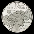 Averz mince - 10 EURO/2022 - Janko Kráľ - 200. výročie narodenia