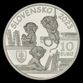 Averz mince - 10 EURO/2023 - Krista Bendová - 100. výročie narodenia