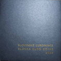 Papierový obal zo sady obehových euromincí 2009 v kvalite proof like