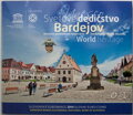 Obal sady euromincí SR 2014 - Bardejov, svetové dedičstvo UNESCO