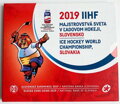 Coin set of the Slovak Republic 2019 - World Ice Hockey Championship IIHF BK