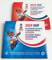 Papierový obal a sada mincí MS v ľadovom hokeji IIHF