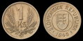 1 Koruna 1945