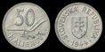 50 halier 1944 hliník