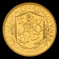 Svätováclavský dukát jubilejný 1918/2018, číslovaný 1 až 500