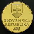 10 Sk 2008 - Gold replica coin