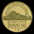 5000 Sk/1998 - Spišský hrad - Svetové dedičstvo UNESCO